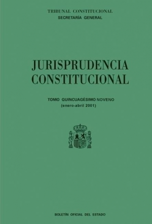 JURISPRUDENCIA CONSTITUCIONAL 2001