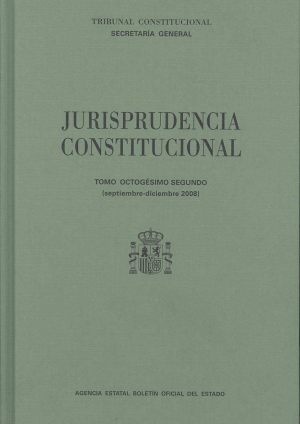 JURISPRUDENCIA CONSTITUCIONAL 2008