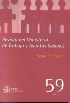 Cubierta de REVISTA DEL MINISTERIO DE TRABAJO Y ASUNTOS SOCIALES Nº 59