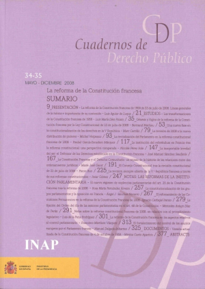 CUADERNOS DE DERECHO PÚBLICO Nº 34-35