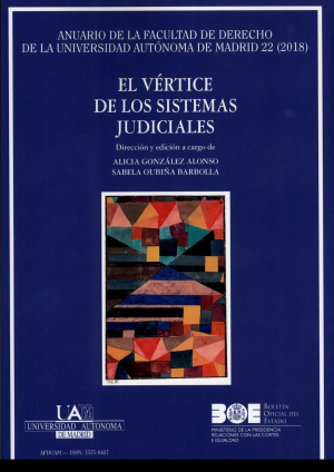 Cubierta de EL VÉRTICE DE LOS SISTEMAS JUDICIALES