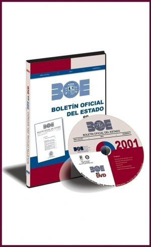 Cubierta de BOE EN DVD 2001