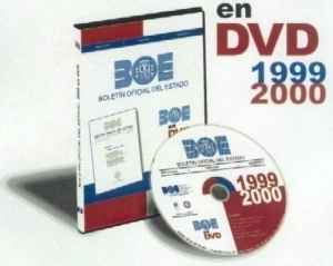 Cubierta de BOE EN DVD 1999-2000