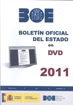 Cubierta de BOE EN DVD 2011