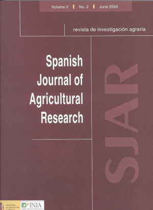 SPANISH JOURNAL OF AGRICULTURAL RESEARCH (VOL 2 Nº 2)