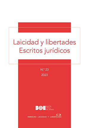 REVISTA LAICIDAD Y LIBERTADES NÚM. 23/2023