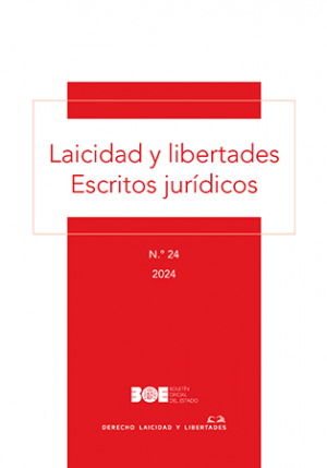 Cubierta de REVISTA LAICIDAD Y LIBERTADES NÚM. 24/2024