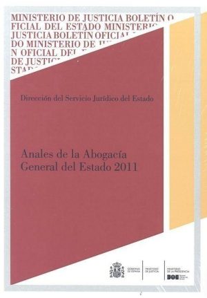 Cubierta de ANALES DE LA ABOGACÍA GENERAL DEL ESTADO 2011