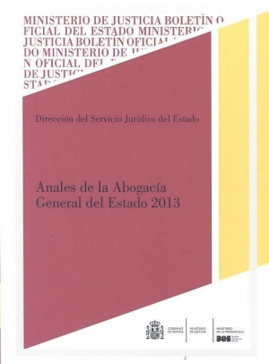 ANALES DE LA ABOGACÍA GENERAL DEL ESTADO 2013