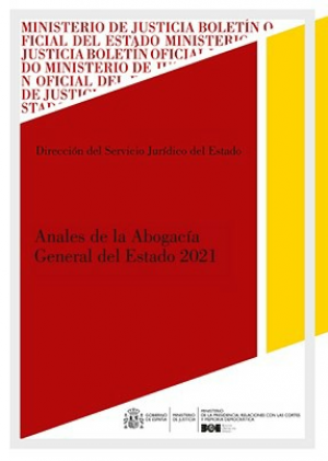 ANALES DE LA ABOGACIA GENERAL DEL ESTADO, 2021 - DVD