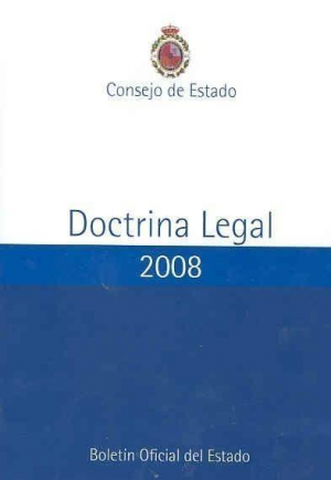 Cubierta de DOCTRINA LEGAL DEL CONSEJO DE ESTADO 2008