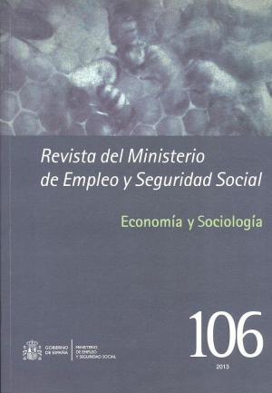 Cubierta de REVISTA DEL MINISTERIO DE EMPLEO Y SEGURIDAD SOCIAL Nº 106