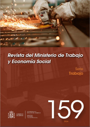 Cubierta de REVISTA DEL MINISTERIO DE TRABAJO Y ECONOMÍA SOCIAL NUM 159