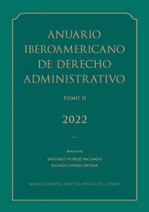 Cubierta de ANUARIO IBEROAMERICANO DE DERECHO ADMINISTRATIVO 2022