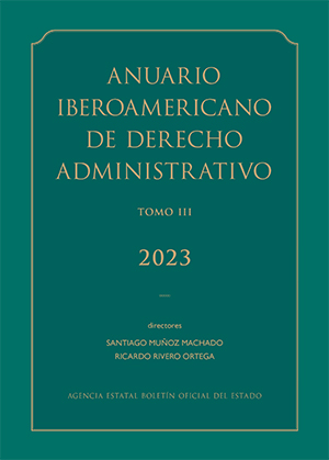 Cubierta de ANUARIO IBEROAMERICANO DE DERECHO ADMINISTRATIVO 2023