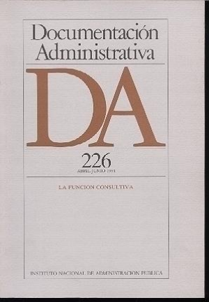 Cubierta de DOCUMENTACIÓN ADMINISTRATIVA 226