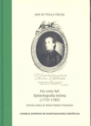 VOS ESTIS SOL. EPISTOLOGRAFÍA ÍNTIMA (1770-1783)