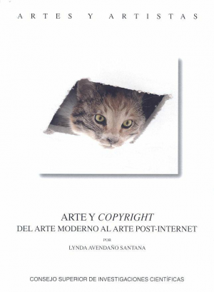 Cubierta de ARTE Y COPYRIGHT: DEL ARTE MODERNO AL ARTE POST-INTERNET