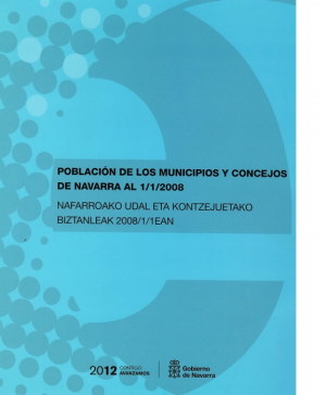 POBLACIÓN DE LOS MUNICIPIOS Y CONCEJOS DE NAVARRA 1/1/2008