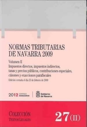 NORMAS TRIBUTARIAS DE NAVARRA 2009
