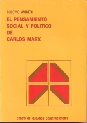 Cubierta de EL PENSAMIENTO SOCIAL Y POLÍTICO DE CARLOS MARX