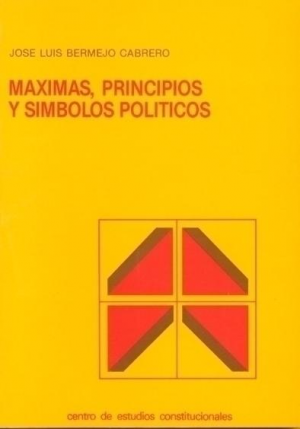 Cubierta de MÁXIMAS, PRINCIPIOS Y SÍMBOLOS POLÍTICOS