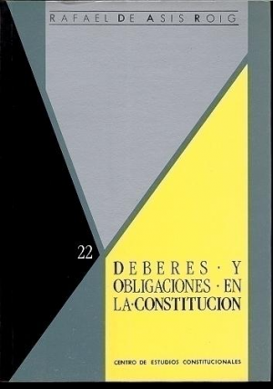 Cubierta de DEBERES Y OBLIGACIONES EN LA CONSTITUCIÓN