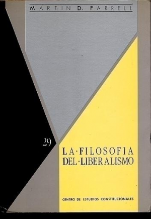 Cubierta de LA FILOSOFÍA DEL LIBERALISMO