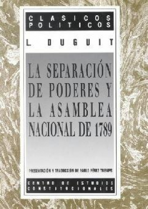 LA SEPARACIÓN DE PODERES Y LA ASAMBLEA NACIONAL DE 1789