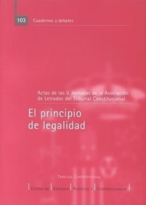 EL PRINCIPIO DE LEGALIDAD