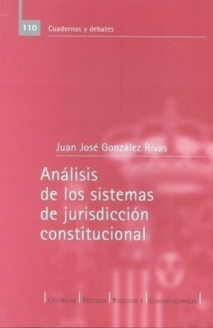 Cubierta de ANÁLISIS DE LOS SISTEMAS DEL JURISDICCIÓN CONSTITUCIONAL
