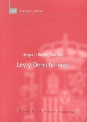 Cubierta de LEY Y DERECHO VIVO