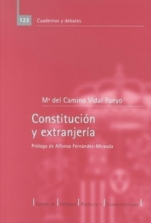 Cubierta de CONSTITUCIÓN Y EXTRANJERÍA