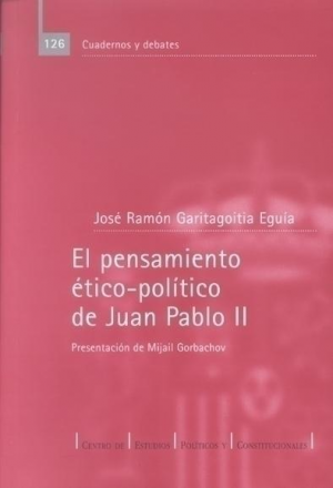 Cubierta de EL PENSAMIENTO ÉTICO-POLÍTICO DE JUAN PABLO II