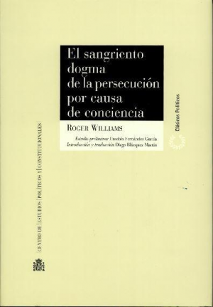 Cubierta de SANGRIENTO DOGMA DE LA PERSECUCIÓN POR CAUSA DE CONCIENCIA, EL