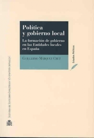 Cubierta de POLÍTICA Y GOBIERNO LOCAL