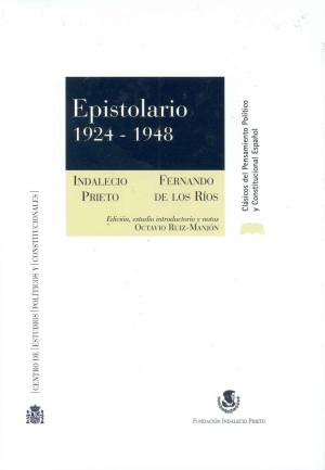 Cubierta de EPISTOLARIO 1924-1948