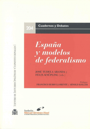 Cubierta de ESPAÑA Y MODELOS DE FEDERALISMO