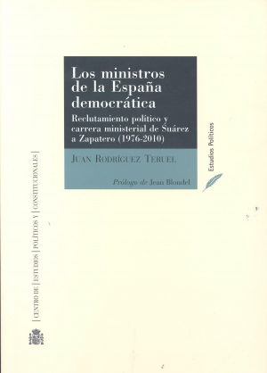Cubierta de LOS MINISTROS DE LA ESPAÑA DEMOCRÁTICA