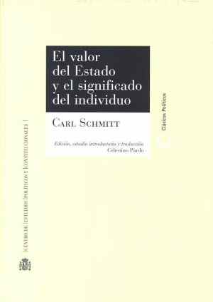 EL VALOR DEL ESTADO Y EL SIGNIFICADO DEL INDIVIDUO