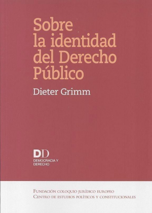 Cubierta de SOBRE LA IDENTIDAD DEL DERECHO PÚBLICO