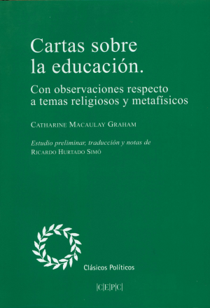 Cubierta de CARTAS SOBRE LA EDUCACIÓN