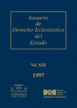 Cubierta de ANUARIO DE DERECHO ECLESIÁSTICO DEL ESTADO 1997