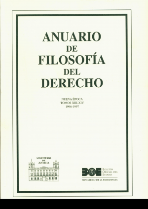 ANUARIO DE FILOSOFÍA DEL DERECHO 1996-1997