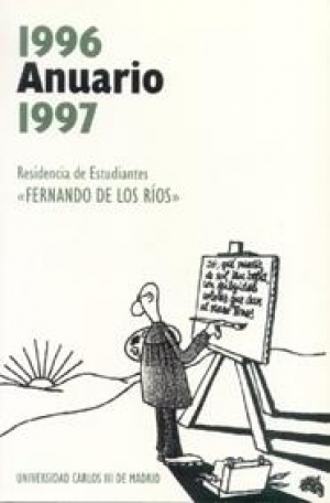 Cubierta de ANUARIO DE LA RESIDENCIA DE ESTUDIANTES FERNANDO DE LOS RÍOS 
1996-1997