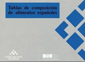 Cubierta de TABLAS DE COMPOSICIÓN DE ALIMENTOS ESPAÑOLES