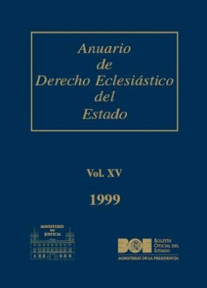 Cubierta de ANUARIO DE DERECHO ECLESIÁSTICO DEL ESTADO 1999