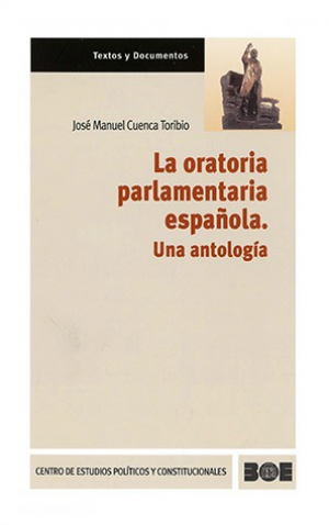 Cubierta de LA ORATORIA PARLAMENTARIA ESPAÑOLA