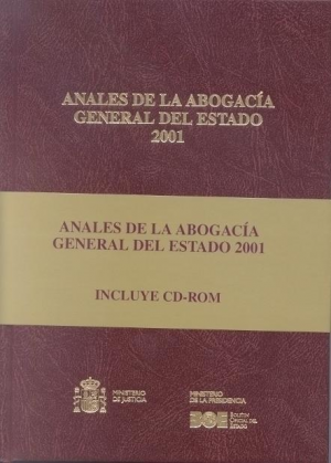 ANALES DE LA ABOGACÍA GENERAL DEL ESTADO 2001