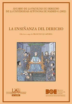 Cubierta de LA ENSEÑANZA DEL DERECHO